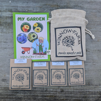 Childrens Garden Gift Seed Collection Edible flowers